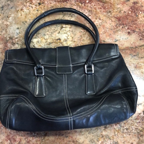 Coach Black Soho Purse - Picture 2 of 6